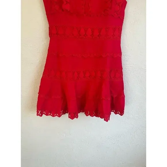 Anthropologie Endless Rose Women'sRed Plunging Neck Lace Trim Dress, M is available for purchase on au PAY Market - Imported Goods Online Store Co.Ltd. | au PAY Market - Online Shopping Site Anthropologie Endless Rose Women'sRed Plunging Neck Lace Trim Dress, M is available for purchase on au PAY Market - Imported Goods Online Store Co.Ltd. | au PAY Market - Online Shopping Site